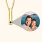 Photo Projection 3D Bar Necklace