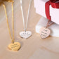 Hart Ketting met Gepersonaliseerde Gravure