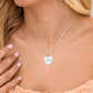 Hart Ketting met Gepersonaliseerde Gravure