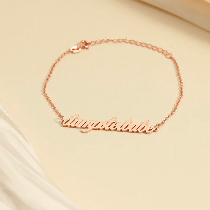 Personalized Name Anklet