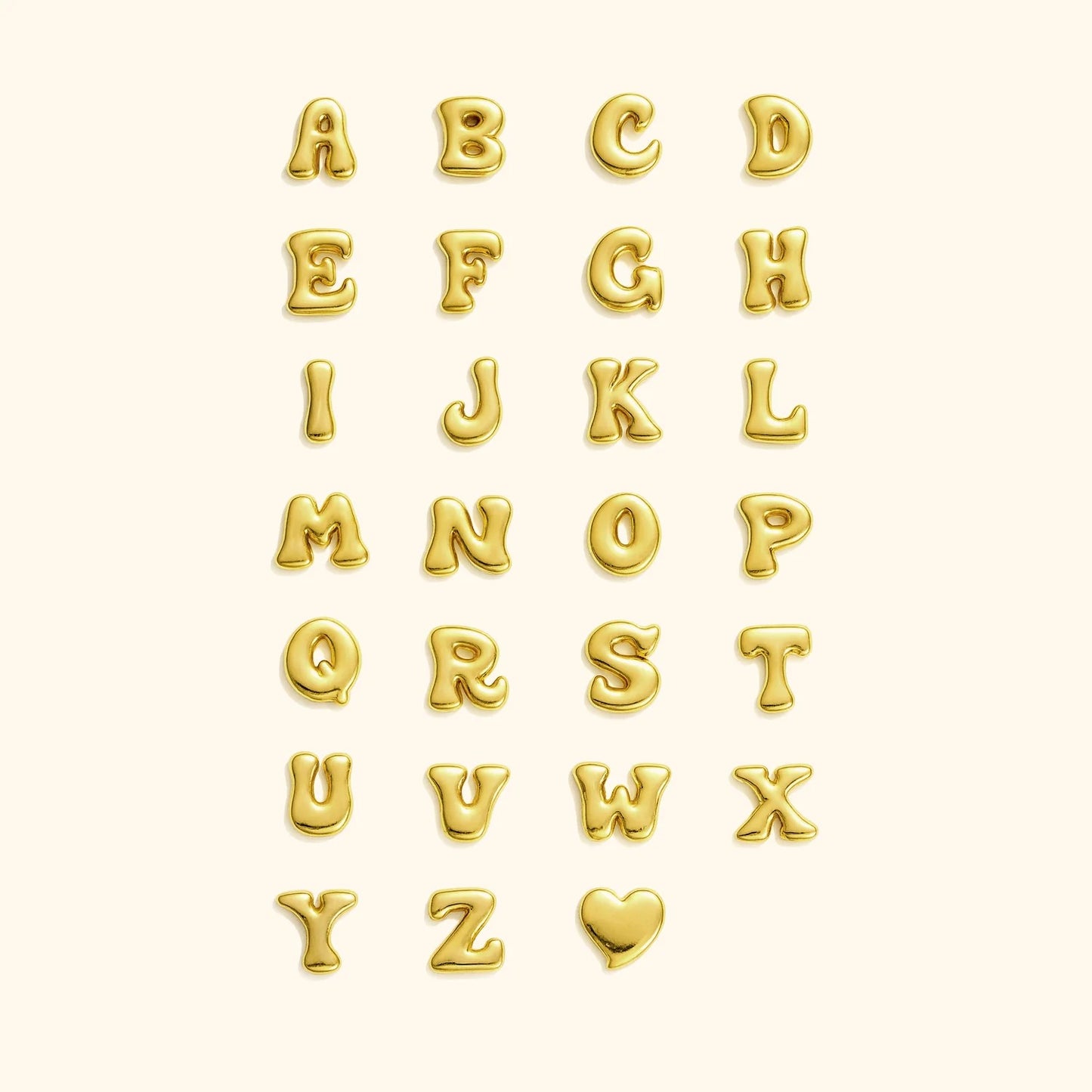 Bubbel Letter Naam Armband