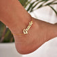 Personalized Name Anklet