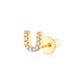 Stud Initialen Oorbellen