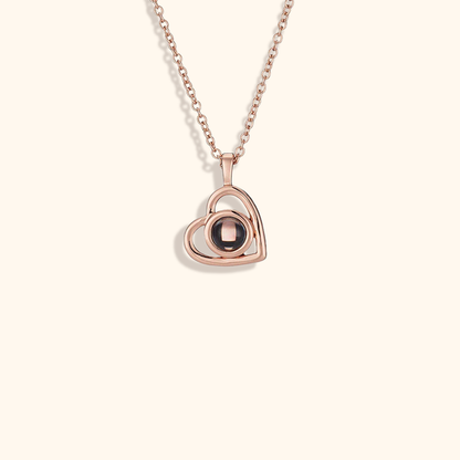 Heart Photo Necklace